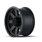 19-Inch Mesh Black Wheels 5X114.3 PCD Silver Sporty Rim - Image 2