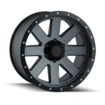 19-Inch Mesh Black Wheels 5X114.3 PCD Silver Sporty Rim