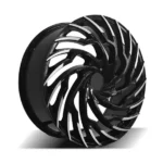Staggered Black 5-Hole Alloy Wheels 20-22inch Passenger Car Rims - Image 2