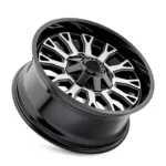 19-Inch 5X112 Chrome Alloy Wheels Matte Black Rims - Image 2