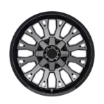 19-Inch 5X112 Chrome Alloy Wheels Matte Black Rims - Image 3