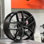 Tesla Black Full Painting Alloy Replica Wheel Rims - Image 3