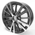Latest Black 5 Holes SUV Alloy Wheel for Off-Road Rims - Image 2