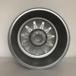 Top Sale Silver Machined Lip Car Accessories Auto Parts Tyre Mag Steel 4*100 5*100 17*7.5 Et30 Alloy Wheels Rims - Image 3