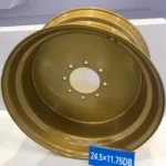Wholesale Price Golden High Quality Cheap Auto Agricultural Forged Trailer Bus Heavy Tubeless Truck Rims 24.5X11.75 Alloy Steel Wheels - Image 3